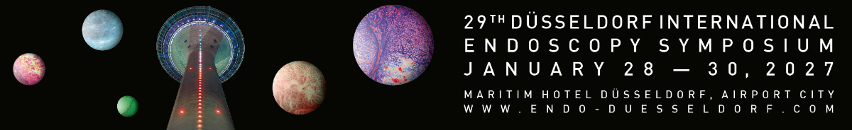29th Düsseldorf International Endoscopy Symposium – 28. - 30. Januar 2027 29th Düsseldorf International Endoscopy Symposium – 28. - 30. Januar 2027 ©2026 Düsseldorf Internationales Endoskopie-Symposium – ©2026 COCS GmbH